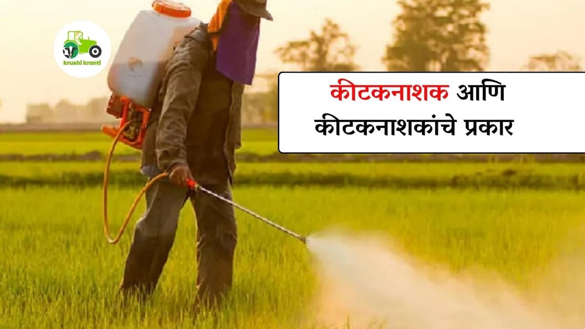 कीटकनाशके आणि कीटकनाशकांचे प्रकार