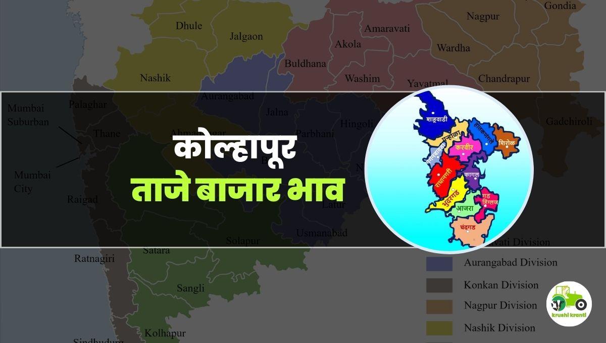 आजचे कोल्हापूर बाजारभाव 