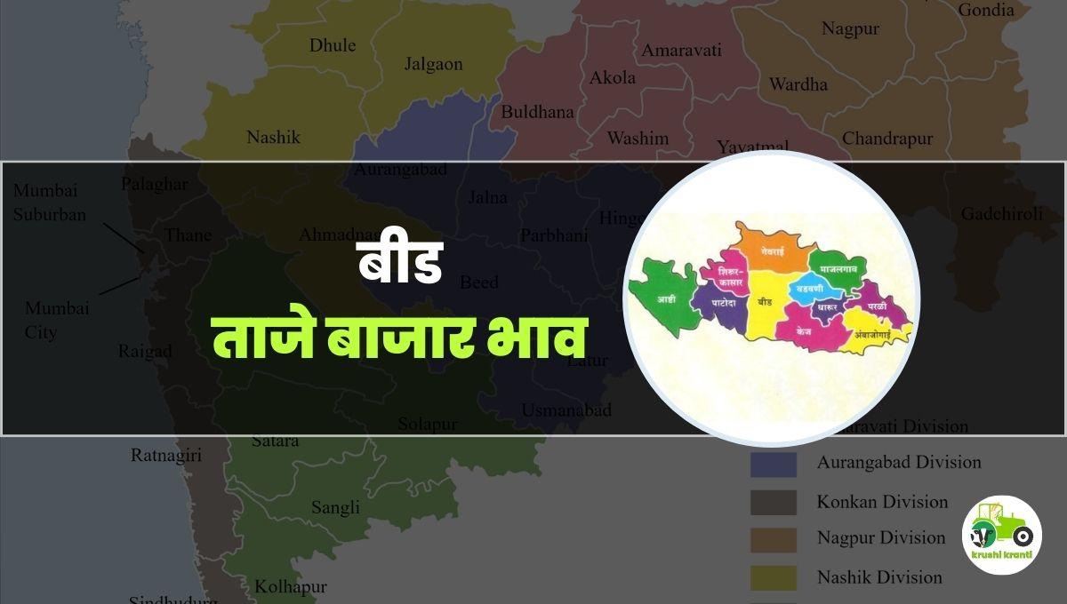 आजचे बीड बाजारभाव 
