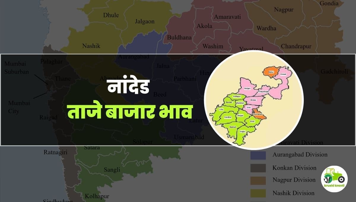 आजचे नांदेड बाजारभाव 