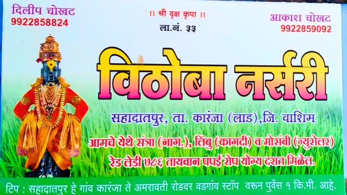 विठोबा नर्सरी