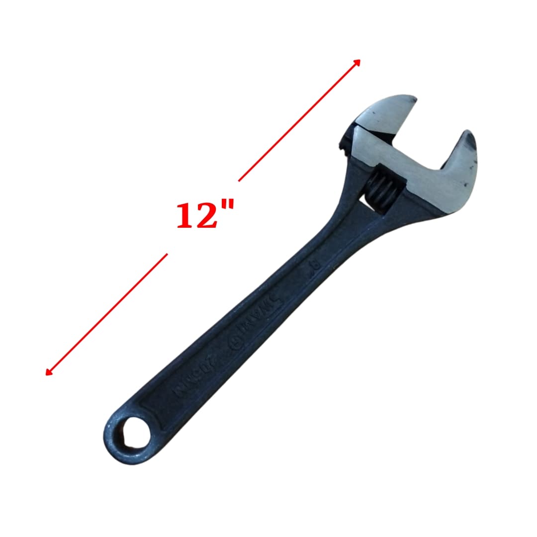 अॅडजस्टेबल पाना - 12 इंच