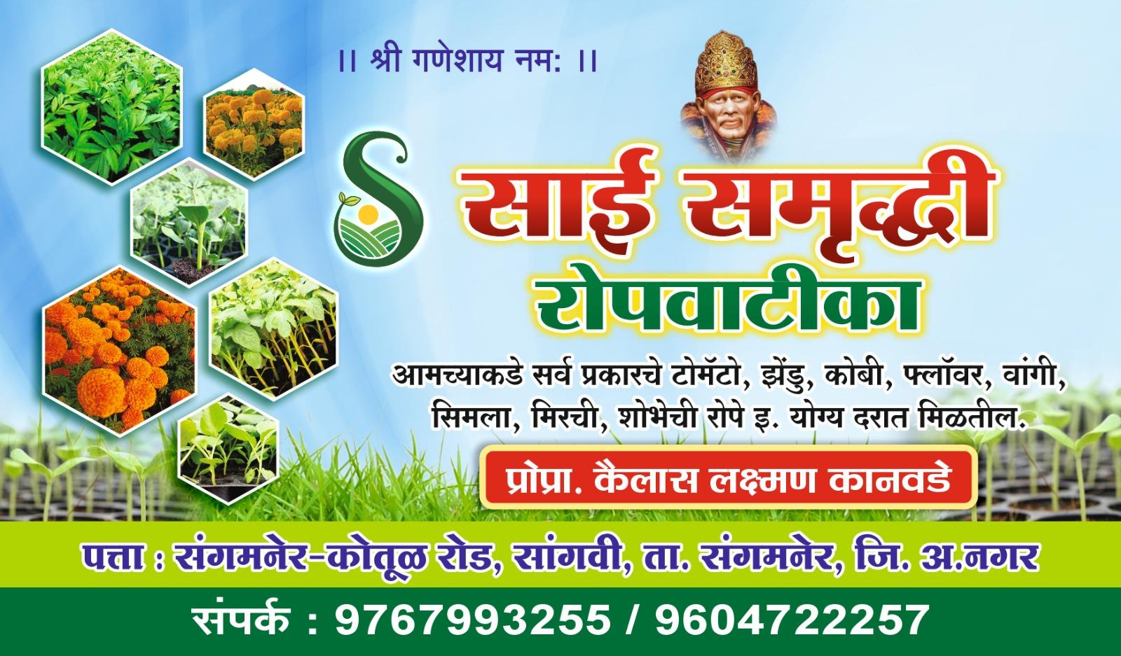साई समृद्धी रोपवाटीका