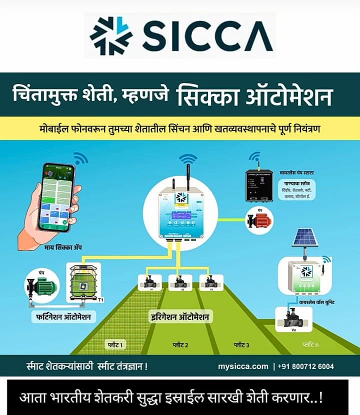 आता मोबाईलवरून शेतीचे संपूर्ण व्यवस्थापन सोपे झाले आहे!