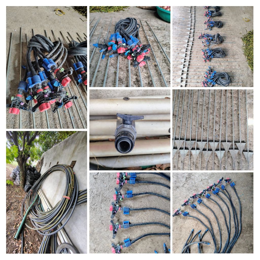 1 एकर स्प्रिंकलर सेट – फक्त दोनदा वापरलेला, नवीनसारखा!