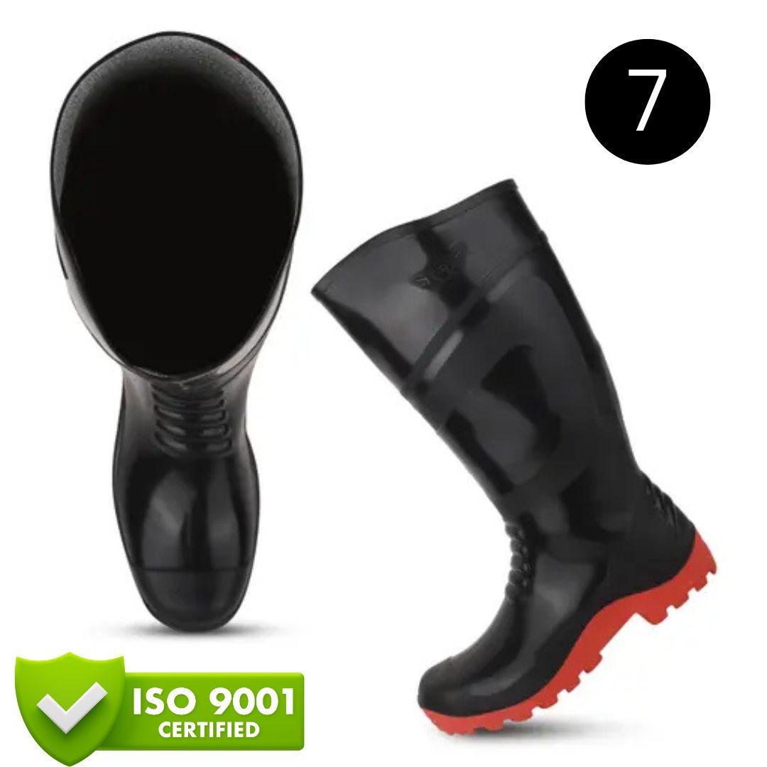 7 नं. ISI प्रमाणित पीव्हीसी गमबूट