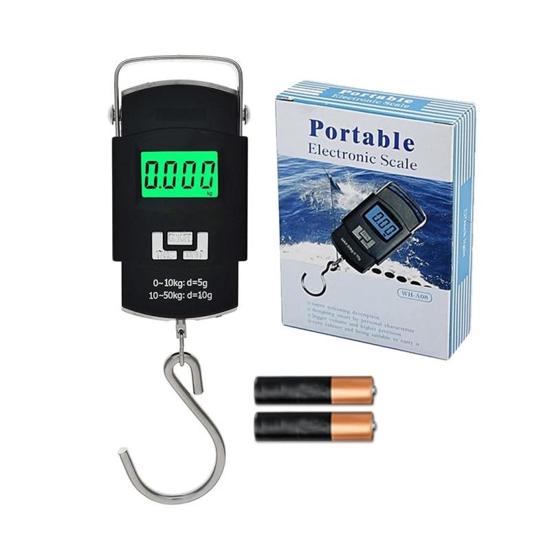 डिजिटल हँगिंग काटा 50 किलो | Portable Electronic Hanging Scale with Green Light