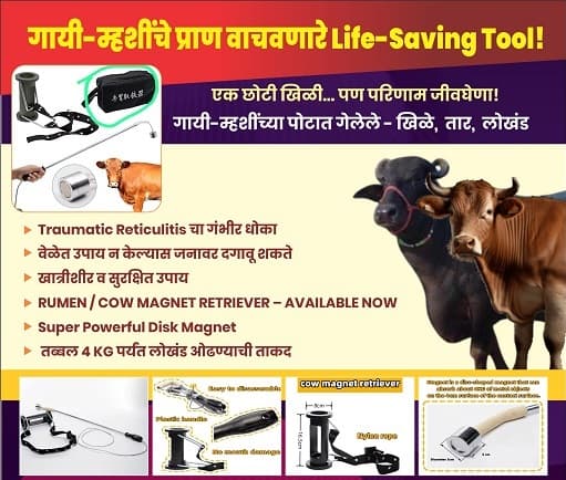 गायी-म्हशींसाठी जीव वाचवणारे यंत्र!