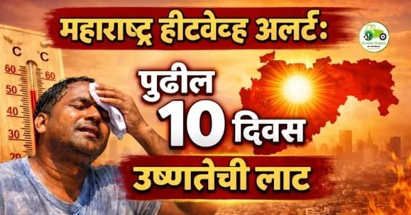महाराष्ट्र हीटवेव्ह अलर्ट: पुढील १० दिवस उष्णतेची लाट