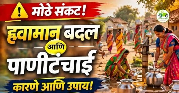 हवामान बदल आणि पाणीटंचाई