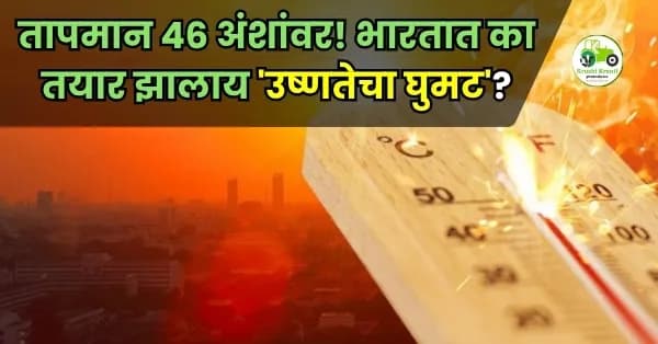 तापमान ४६ अंशांवर! भारतात का तयार झालाय 'उष्णतेचा घुमट'?