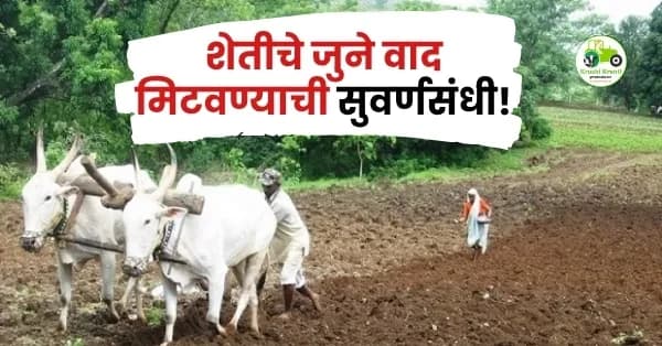 शेतीचे जुने वाद मिटवण्याची सुवर्णसंधी! 'सलोखा' योजनेला मुदतवाढ; आता १ जानेवारी २०२७ पर्यंत घेता येणार लाभ
