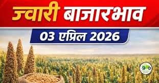 आजचे ज्वारी बाजारभाव 03 एप्रिल 2026
