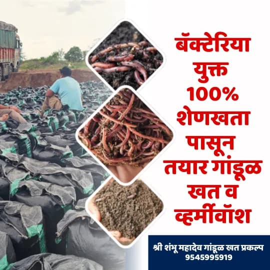 श्री शंभू महादेव गांडूळ खत प्रकल्प