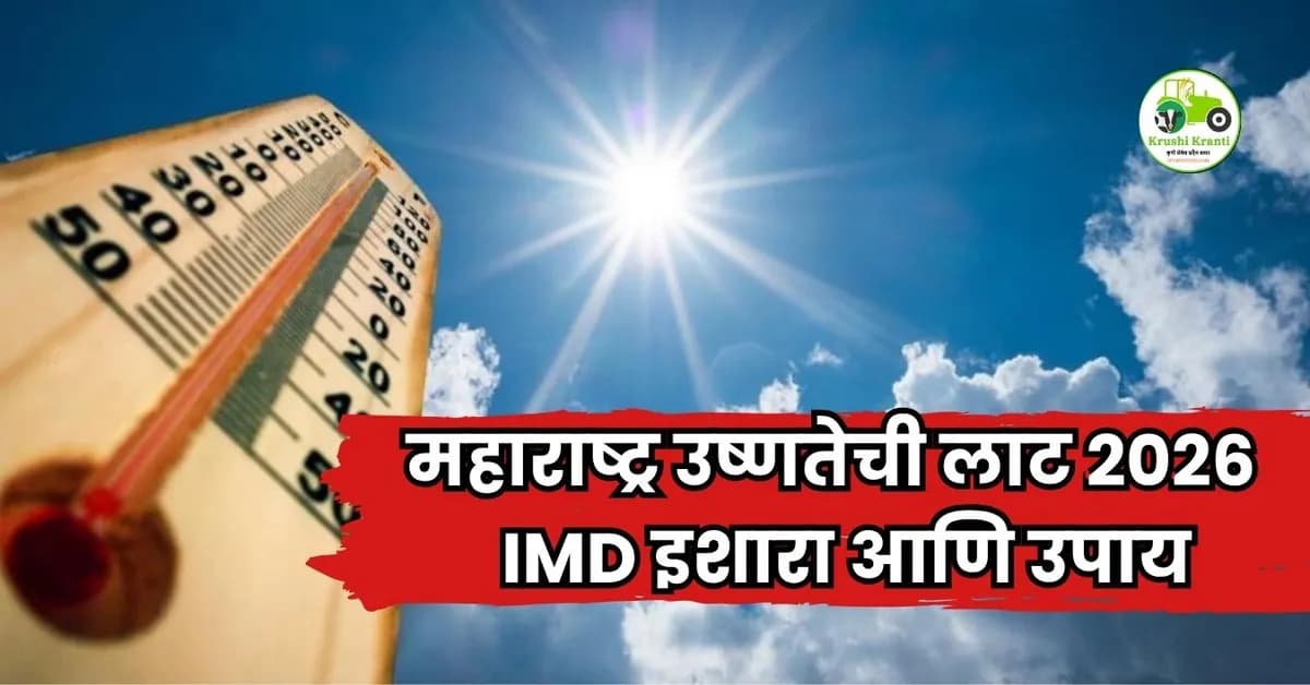 महाराष्ट्रात उष्णतेची तीव्र लाट कायम! IMD चा इशारा आणि नागरिकांसाठी महत्त्वाच्या सूचना