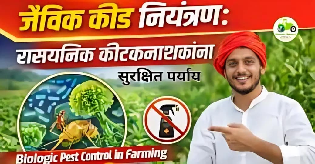 जैविक कीड नियंत्रण: रासायनिक कीटकनाशकांना सुरक्षित पर्याय | Biological Pest Control in Farming