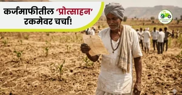 कर्जमाफीतील ‘प्रोत्साहन’ रकमेवर चर्चा! शेतकऱ्यांच्या थकबाकीपेक्षा जास्त अनुदान कसे मिळते?