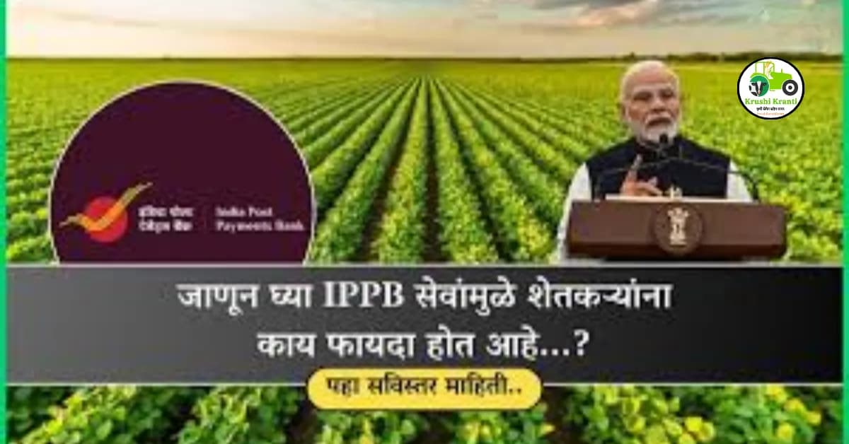 जाणून घ्या IPPB सेवांमुळे शेतकऱ्यांना काय फायदा होत आहे...?