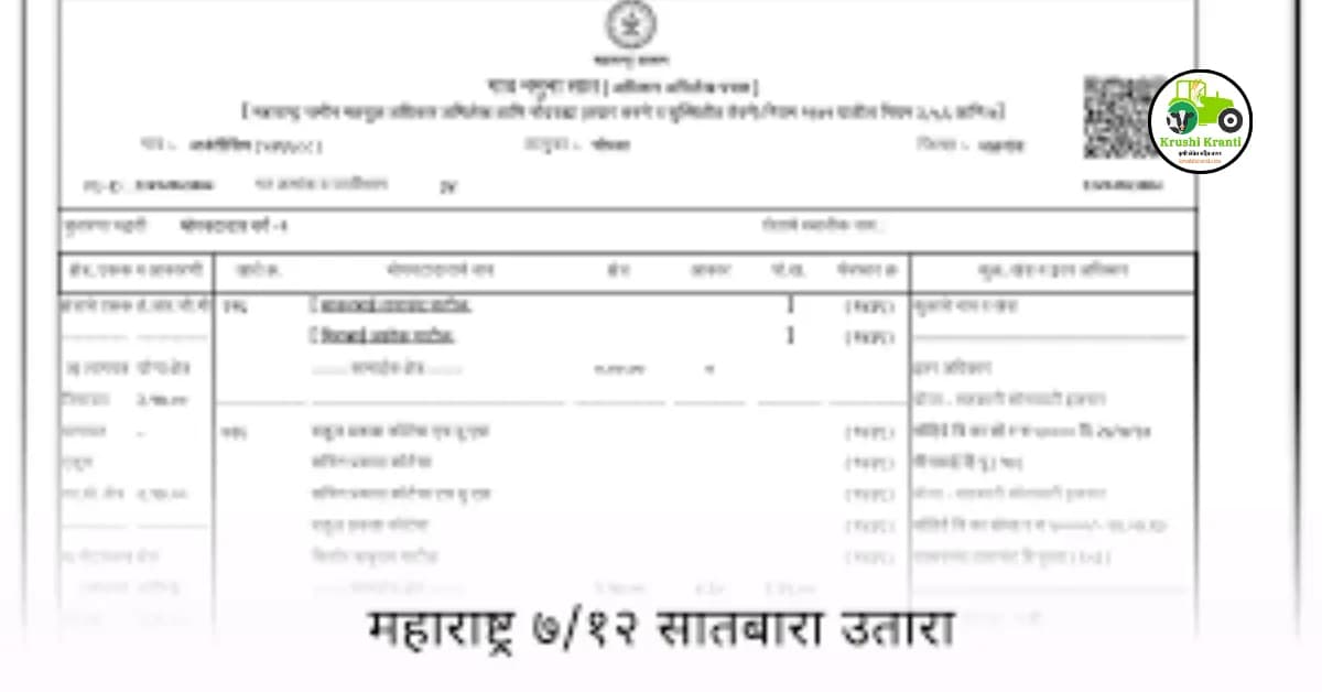 तुमच्या जमिनीचा सातबारा आता ऑनलाईन तुमच्या मोबाईलवर