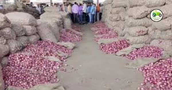 Onion Market : उन्हाळी कांद्याचे भाव ५ हजारांवर.