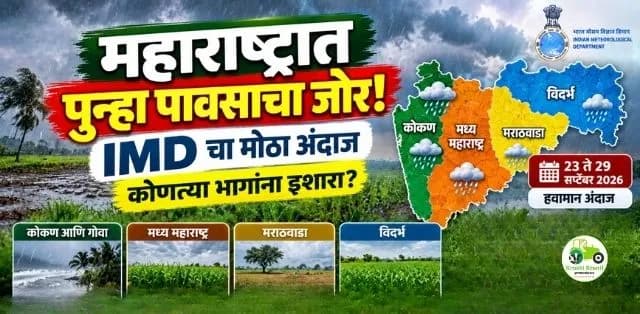 महाराष्ट्रातील हवामान आणि मान्सूनचा प्रवास: IMD च्या नवीन अहवालात काय?